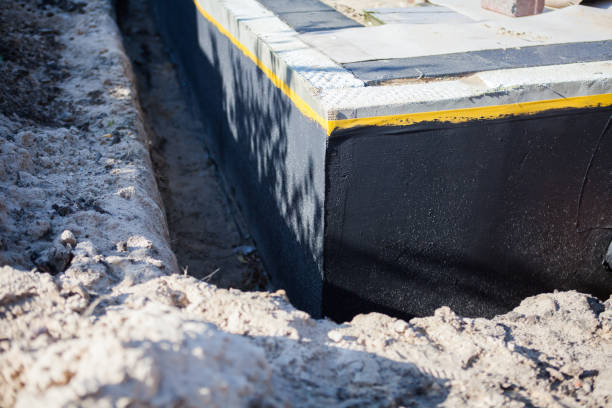 Residential Waterproofing installation at a National Park, NJ home by SJ Waterproofing Pros